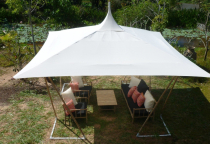 APPLICATION OF BAMBOO FURNITURE IN RESORT RESTAURANT DECORATION